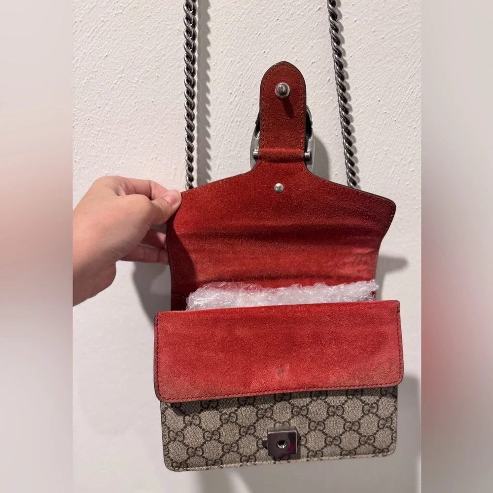 Gucci Dionysus GG Supreme Mini Bag - Picture 11 of 15